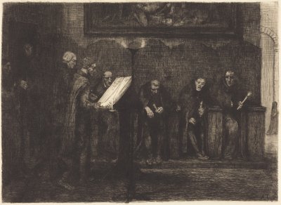 Spanish Singers (A spanyol énekesek) alkotó: Alphonse Legros