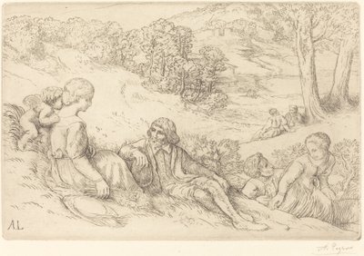 Tavasz Tavasz. alkotó: Alphonse Legros