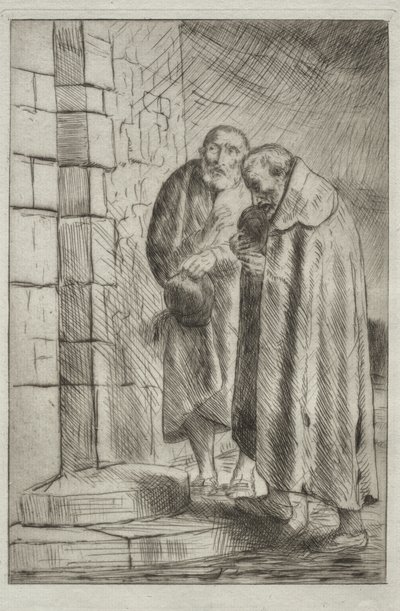 Szent Péter és Szent Pál a Richard úr kapujában alkotó: Alphonse Legros