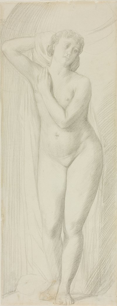 Álló női akt alkotó: Alphonse Legros