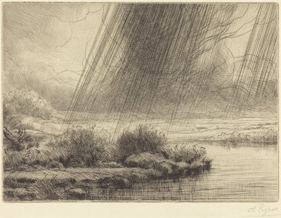 Storm (Vihar) alkotó: Alphonse Legros
