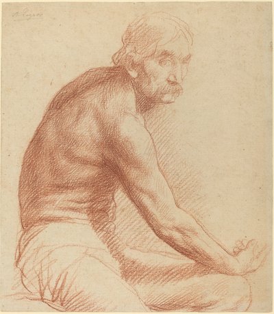 Egy görög tanulmánya. alkotó: Alphonse Legros