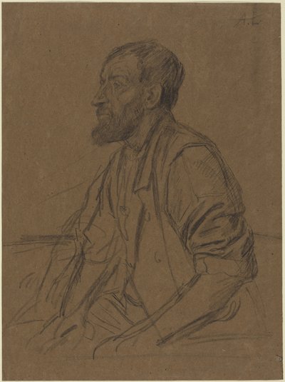 Egy munkás ábrázolása alkotó: Alphonse Legros