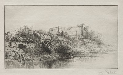 Az elhagyott falu alkotó: Alphonse Legros