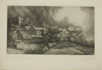 Az Abbey Farm alkotó: Alphonse Legros