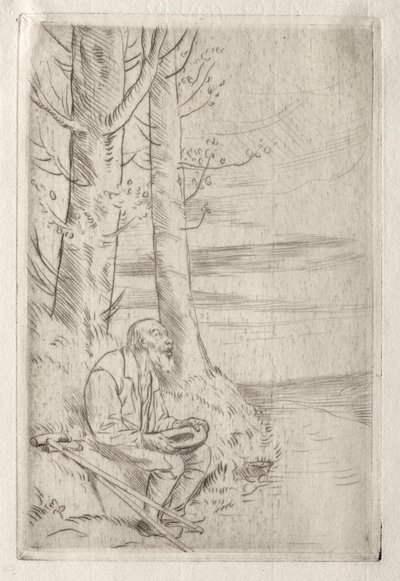 A vak koldus. alkotó: Alphonse Legros