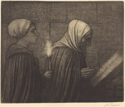 A jászol alkotó: Alphonse Legros