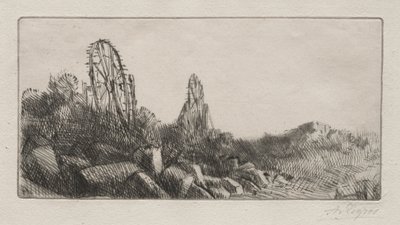 A montrouge-i régi kőbányák alkotó: Alphonse Legros