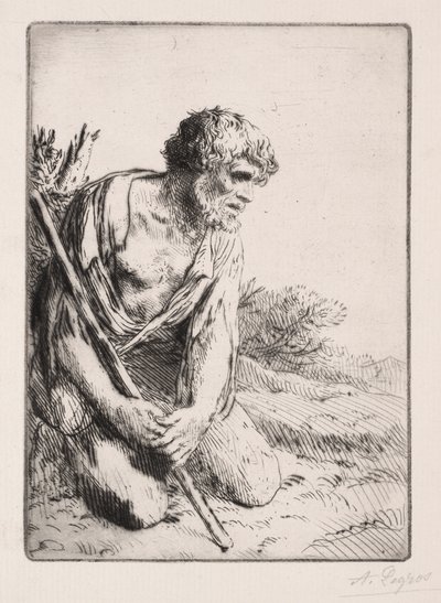 A tékozló fiú (3. lemez) alkotó: Alphonse Legros