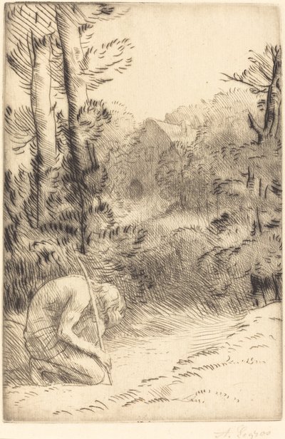 A tékozló fiú, 2. lemez A tékozló fiú. alkotó: Alphonse Legros