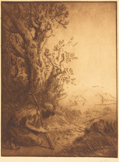 A tékozló fiú, 4. tábla (A tékozló fiú) alkotó: Alphonse Legros