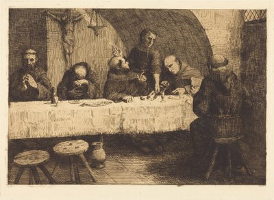 Az étkező (Le refectoire) alkotó: Alphonse Legros