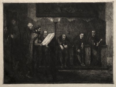 A spanyol énekesek alkotó: Alphonse Legros