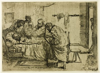 Az igazság Waldemar úr esetében alkotó: Alphonse Legros