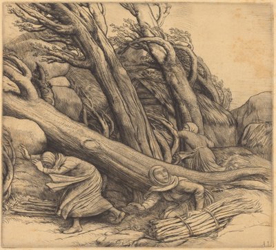 Tornádó (A tájfun) alkotó: Alphonse Legros