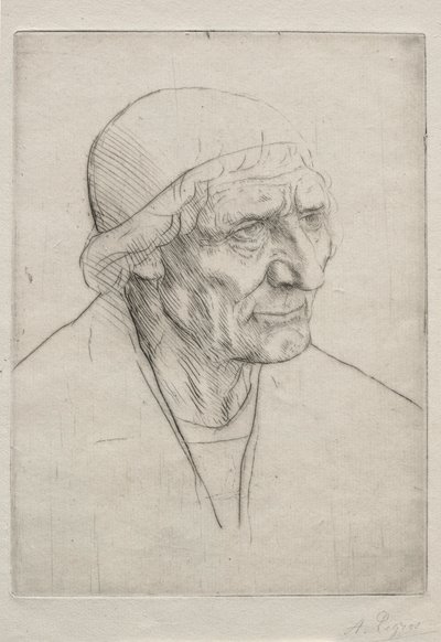 Áldás vezetője. alkotó: Alphonse Legros