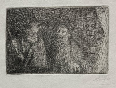 Két pásztor alkotó: Alphonse Legros
