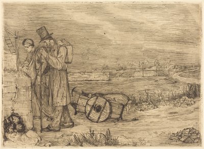 Montrouge csavargói alkotó: Alphonse Legros