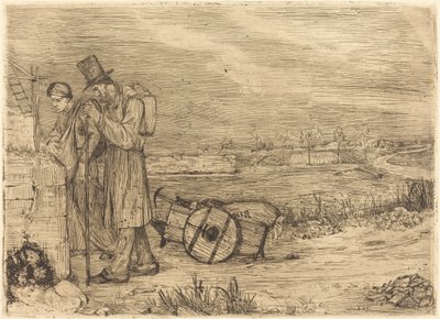 Montrouge csavargói Montrouge csavargói. alkotó: Alphonse Legros