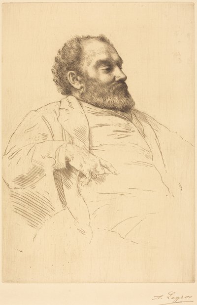 Val Prinsep, R.A. alkotó: Alphonse Legros