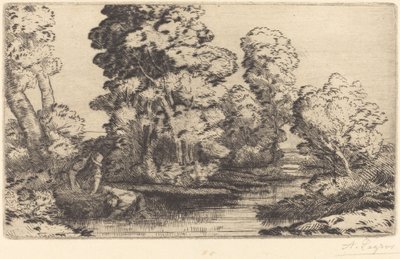 Völgy Burgundiában Egy völgy Burgundiában. alkotó: Alphonse Legros