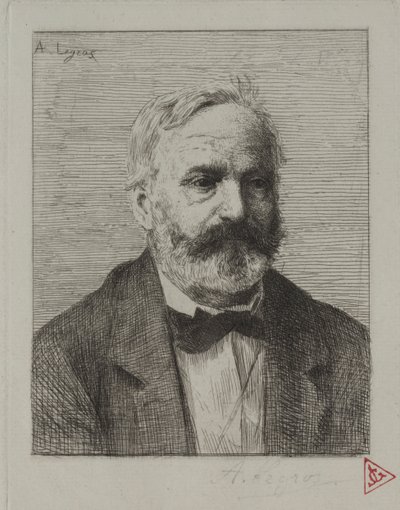 Victor Hugo alkotó: Alphonse Legros