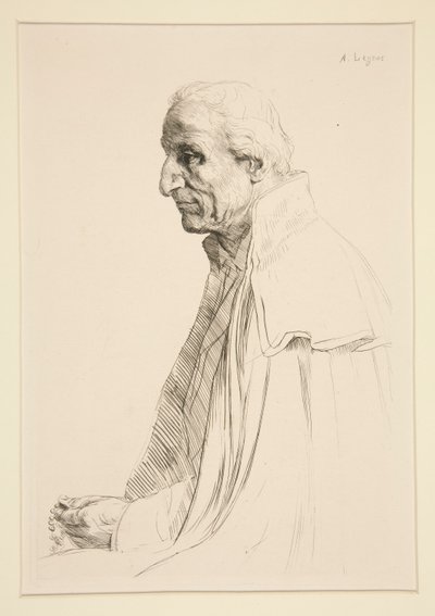 Régi spanyol (idős spanyol) alkotó: Alphonse Legros