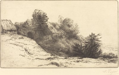Egy tanya képe, 2. tábla A Boldogok farmja. alkotó: Alphonse Legros