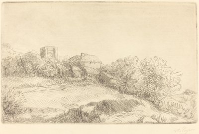 Falu Egy falu. alkotó: Alphonse Legros