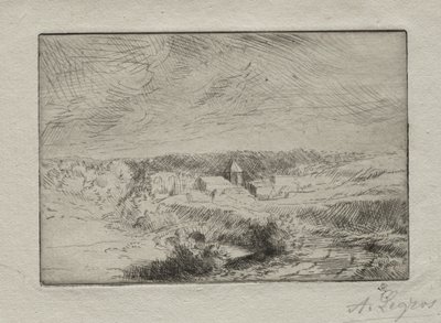 Wimille falu Boulogne közelében alkotó: Alphonse Legros