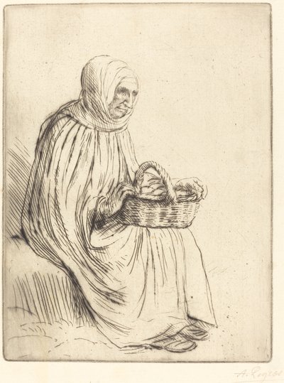 A piactér nője A piac nője. alkotó: Alphonse Legros
