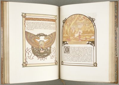 Illusztrációk az „Ilsee, Tripoli hercegnő” című filmből alkotó: Alphonse Mucha