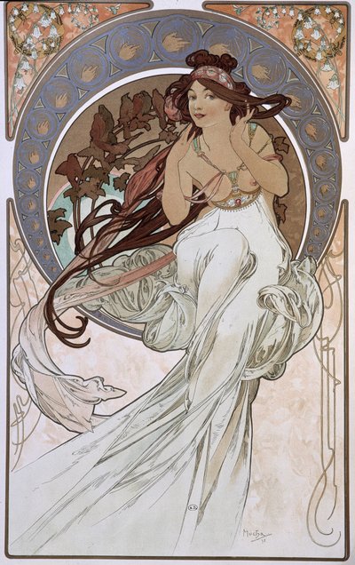 La Musique – Mucha alkotó: Alphonse Mucha