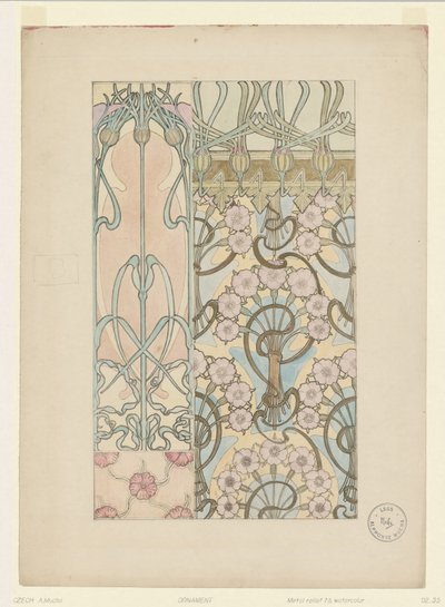 Dísz alkotó: Alphonse Mucha
