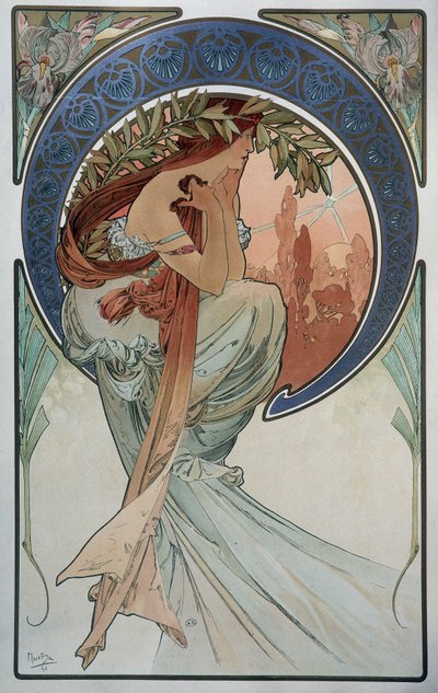 Költészet – Mucha alkotó: Alphonse Mucha