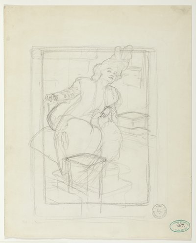 Sarah Bernhardt alkotó: Alphonse Marie Mucha