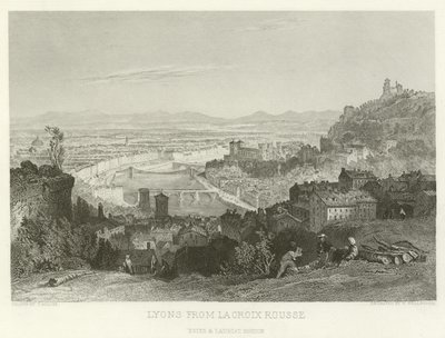 Lyon a La Croix Rousse-tól alkotó: Alphonse Marie de Neuville