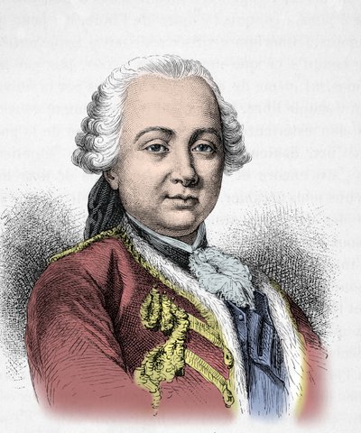 Etienne Francois de Choiseul portréja (metszet) alkotó: Alphonse Marie de Neuville