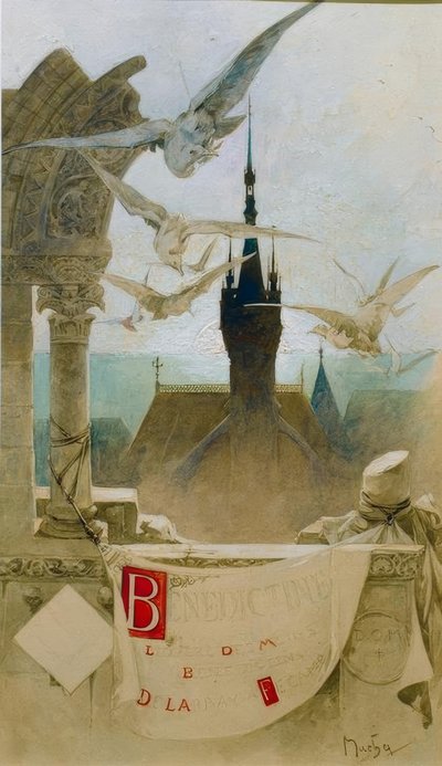 bencés alkotó: Alphonse Mucha