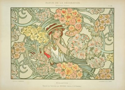bizánci alkotó: Alphonse Mucha