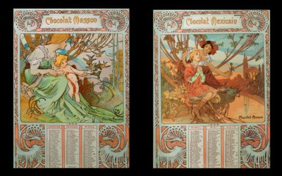 Masson csokoládé alkotó: Alphonse Mucha