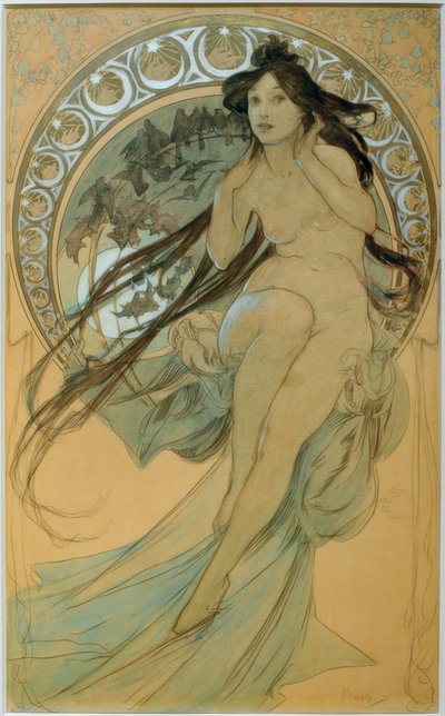 A zene alkotó: Alphonse Mucha