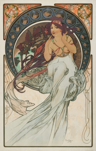 A zene alkotó: Alphonse Mucha