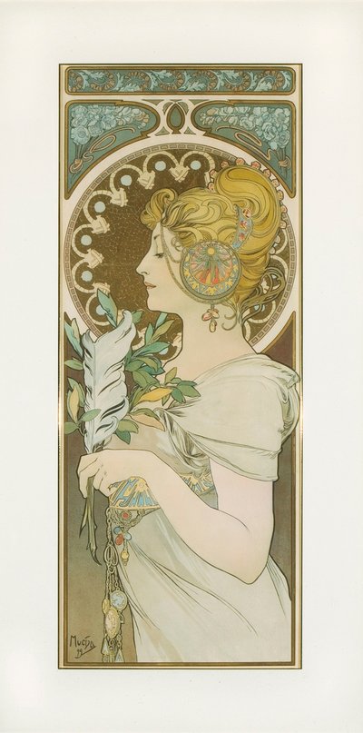 Madártoll alkotó: Alphonse Mucha