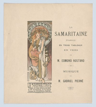 A szamaritánus, 1897 alkotó: Alphonse Mucha