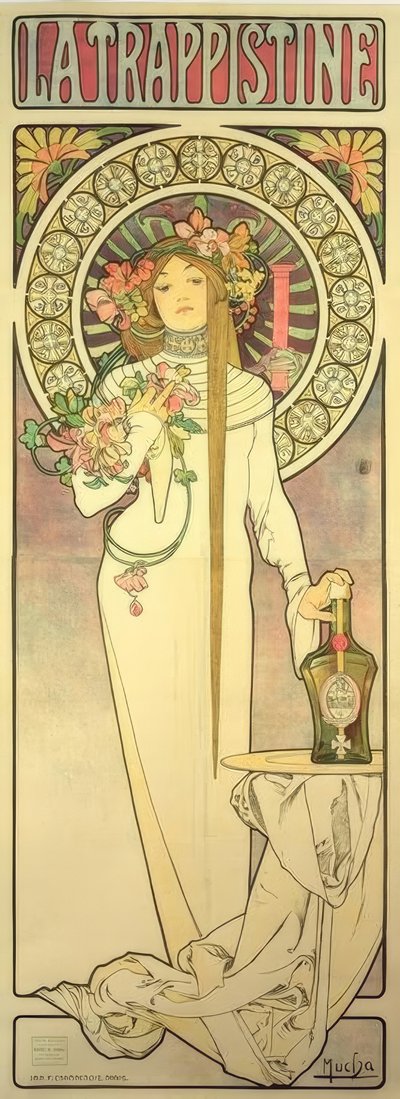 A Trappistine alkotó: Alphonse Mucha