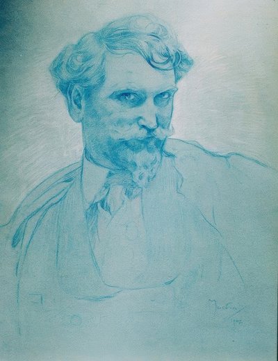 Önarckép alkotó: Alphonse Mucha