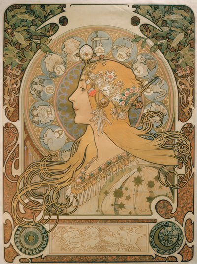 Állatöv alkotó: Alphonse Mucha