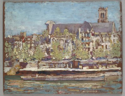 Saint Gervais, Párizs (olaj a fedélzeten) alkotó: Alson Skinner Clark