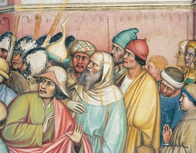 Szent Györgyöt keréken kínozták alkotó: Altichiero da Zevio